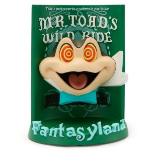 Mr. Toad's Wild Ride 3D Attraction Poster Light-Up Figure - Disneyland