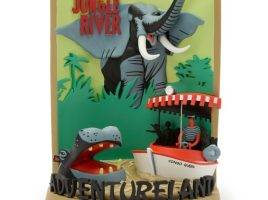 Jungle River 3D Attraction Poster Light-Up Figure – Disneyland now out