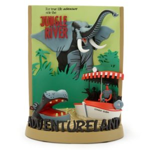 Jungle River 3D Attraction Poster Light-Up Figure - Disneyland