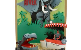 Jungle River 3D Attraction Poster Light-Up Figure – Disneyland now out