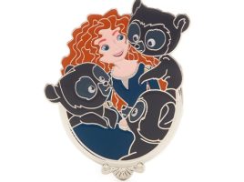 Merida and Bear Cubs Pin – Brave can now be purchased online