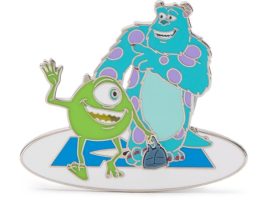 Mike Wazowski and James P. Sullivan Pin – Monsters Inc. now available online