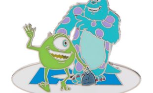 Mike Wazowski and James P. Sullivan Pin – Monsters Inc. now available online