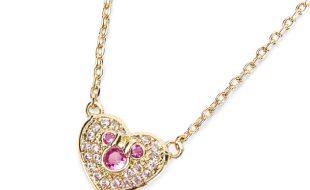 Mickey Mouse Icon Heart Pavé Necklace is now out for purchase