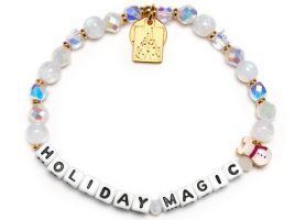 Mickey Mouse Snowman ”Holiday Magic” Bracelet by Little Words Project has hit the shelves