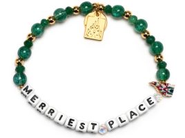 Fantasyland Castle ”Merriest Place” Bracelet by Little Words Project – Buy Now