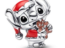Santa Stitch Charm by Pandora – Lilo & Stitch available online