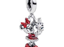 Minnie Mouse Snowflake Dangle Charm by Pandora – Disney Parks is now available for purchase