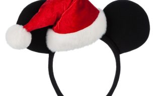 Mickey Mouse Santa Hat Ear Headband for Adults is now out for purchase
