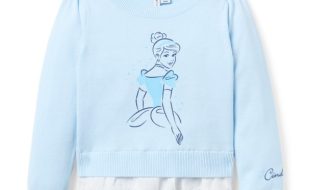 Cinderella Princess Sweater for Girls by Janie and Jack is now out for purchase
