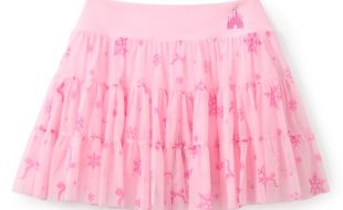 Fantasyland Castle Holiday Mesh Skort for Women available online