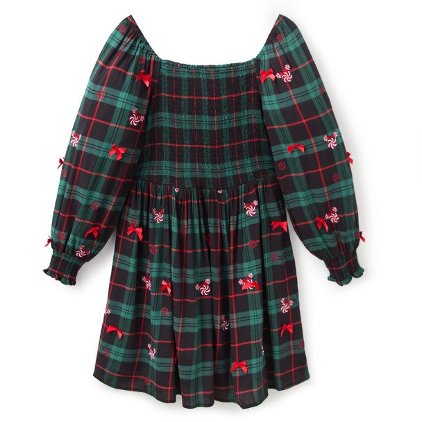 minnie mouse christmas dress Woman Ugly Sweater Dress with 3D Christmas Tree and Novelty Light main image 0