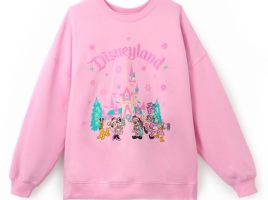 Santa Mickey Mouse and Friends Holiday Pullover Sweatshirt for Women – Disneyland available online