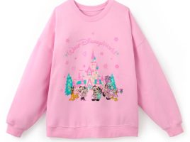 Santa Mickey Mouse and Friends Holiday Pullover Sweatshirt for Women – Walt Disney World now available online