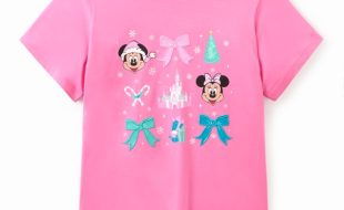 Mickey and Minnie Mouse Holiday T-Shirt for Women – Disney Parks is now available for purchase