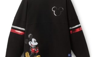 Mickey Mouse Sequin Spirit Jersey for Adults now out