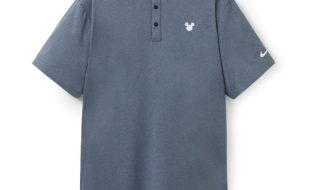 Mickey Mouse Icon Polo Shirt for Men by Nike – Heathered Gray now available