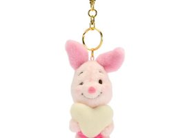 Piglet with Heart Plush Key Chain – Winnie the Pooh – Disney Store Japan released today