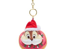Chip Santa Donut Plush Keychain – Disney Store Japan – Get It Here