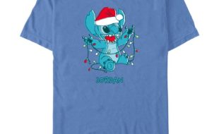 Santa Stitch with Christmas Lights T-Shirt – Lilo & Stitch – Customized | Disney Store is available online for purchase