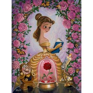 Beauty and the Beast ''A Story of Love'' Gallery Wrapped Canvas by Bob Doucette - Signed Limited Edition