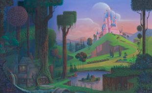 Sleeping Beauty ”Distant Dreams” Gallery Wrapped Canvas by Michael Humphries – Limited Edition here now