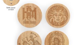 The Haunted Mansion Coasters with Bottle Openers Set by Picnic Time here now