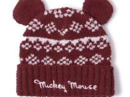 Mickey Mouse Fair Isle Ear Hat Beanie for Toddlers by Barefoot Dreams is available online for purchase