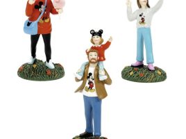Disney Guests ”Visiting the Park” Figurine Set by Department 56 – Purchase Online Now