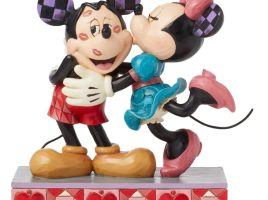 Mickey and Minnie Mouse ”Hugs and Kisses” Figure by Jim Shore released today