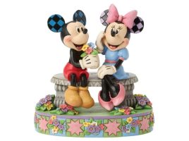 Mickey and Minnie Mouse ”A Blooming Romance” Figure by Jim Shore is now out