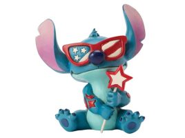 Stitch ”Patriotic” Mini Figure by Jim Shore – Lilo & Stitch now available online