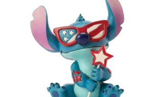 Stitch ”Patriotic” Mini Figure by Jim Shore – Lilo & Stitch now available online