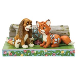 Todd and Copper ''An Unlikely Friendship'' Figure by Jim Shore - The Fox and the Hound