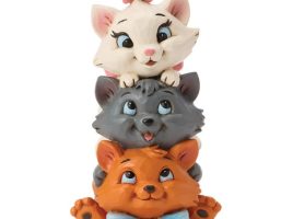 Marie Toulouse and Berlioz ”Aristocats Stacked” Mini Figure by Jim Shore – The Aristocats is now out for purchase
