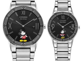 Mickey Mouse and Minnie Mouse Art Deco Watch Set by Citizen is now available online