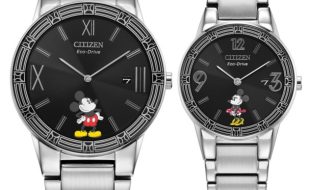 Mickey Mouse and Minnie Mouse Art Deco Watch Set by Citizen is now available online