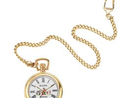 Mickey Mouse and Friends Holiday Pocket Watch by Bulova – Disney Store Exclusive is now available online
