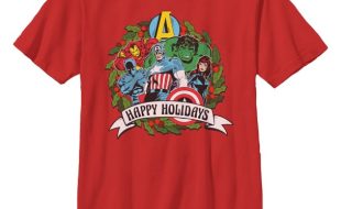 Marvel’s Avengers ”Happy Holidays” T-Shirt for Kids now out