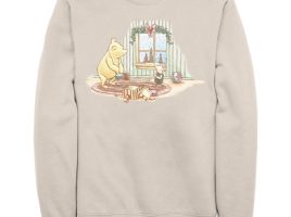 Winnie the Pooh and Piglet Classic Holiday Pullover Sweatshirt for Adults now out