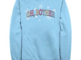 Winnie the Pooh and Tigger Ice Skating Holiday Pullover Sweatshirt for Adults now out