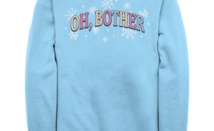 Winnie the Pooh and Tigger Ice Skating Holiday Pullover Sweatshirt for Adults now out