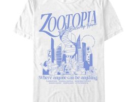 Zootopia Travel Poster T-Shirt for Adults – Zootopia 2 has hit the shelves for purchase
