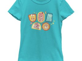 Zootopia 2 Cartoon Cast T-Shirt for Girls – Buy Now