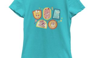Zootopia 2 Cartoon Cast T-Shirt for Girls – Buy Now