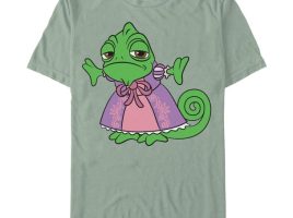 Pascal as Rapunzel T-Shirt for Adults – Tangled now available