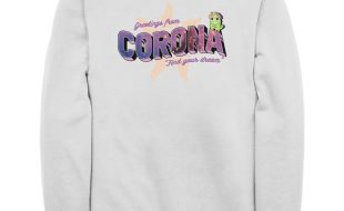 Pascal ”Greetings From Corona” Pullover Sweatshirt for Adults – Tangled released today