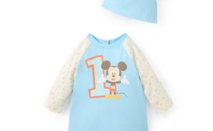 Mickey Mouse Bodysuit Set for Baby is now available