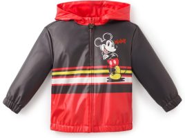 Mickey Mouse Hooded Rain Jacket for Kids now available
