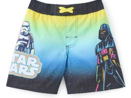 Star Wars Swim Trunks for Kids has hit the shelves